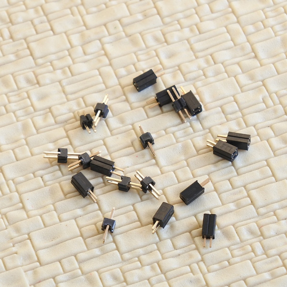5 x wired combined 2 pins mini-plug 1.27mm + separate pin connectors